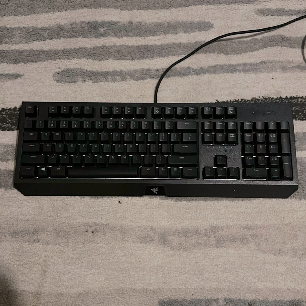 2019 Wired Razer Blackwidow Mechanical Gaming Keyboard